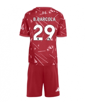 Liverpool Bradley Barcola #29 Maglia Gara Casa Repliche 2026-27 Bambino Maniche Corte